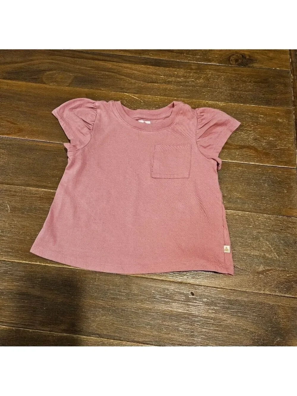 GAP Girls Playtime Favorites Pearl Petal Sleeve Tee, Organic Cotton, 5